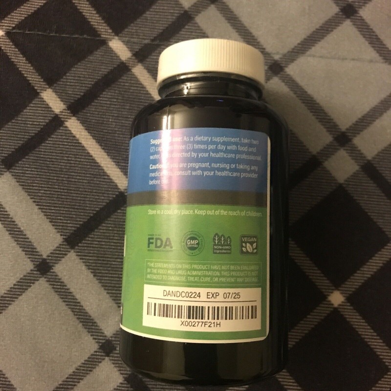 MauWe Dandelion herbs liver Support 1200mg 100 capsules Exp. 07-2025