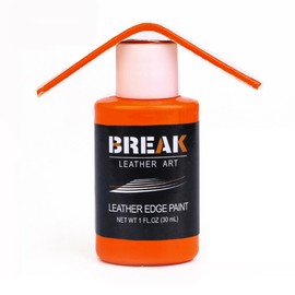 Vitality Orange Edge Kote, Color Coated Leather Frame Wallet, Shoulder Bag & Backpack Edge Repair Tool