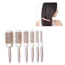 Baluue Ergonomic Handle Hair Curling Comb Salon Professional for Home and Salon Use