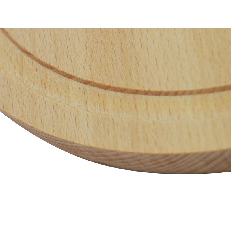 Circular wooden cutting chopping board 10 inch 25 cm kitchen