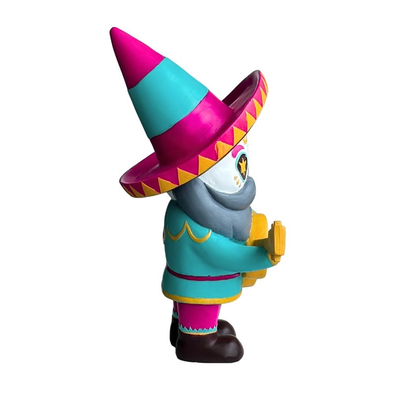 Pueblita El Mariachi Day of The Dead Garden Gnome