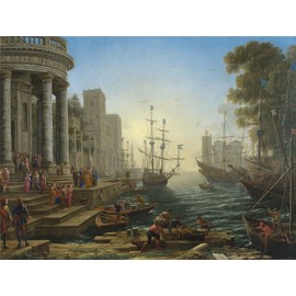 Seaport with the Embarkation of Saint Ursula 1000-Piece Jigsaw Puzzle – National Gallery Exclusive - For Adults - Size 50 x 66 CM