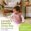 Perlimpinpin All-Season Bamboo Sleep Sack - Canada’s Favorite – Neutral