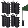 Pack of 8 Gazebo Sandbags, 51 x 21 cm Weights