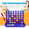 VingaHouse Vier gewinnt, Kinder Brettspiel,4 in Einer Reihe Reihe Vertikales