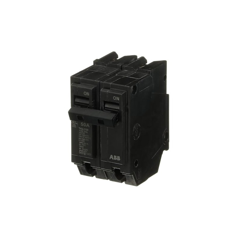ABB Q-Line® THQL2150 50A Circuit Breaker • 50 Amp Double
