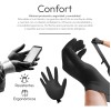 Guantes De Nitrilo Libre De Latex Sin Polvo Azul Negro