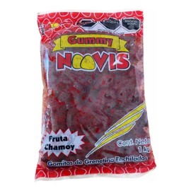 Gomitas De Fruta Con Chamoy Gummy Noovis 1kg