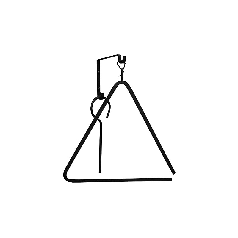 Village Wrought Iron Large Dinner Triangle Chuck Wagon Bell