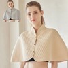 All-Season Shoulder Warmer Vest for Office & Sleep Protection All-Season Beige