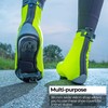 BBB Cycling Unisex's Shoe Covers WaterFlex 3.0, Neon Yellow, 37/38