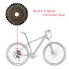 Threaded Steel 9 Speed 13-32T Freewheel Gear Flywheel Bicycle Parts