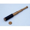 Antique Brass with Leather Spyglass with Rosewood Box 15" -