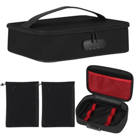 JINXOLET Discreet Lockable Storage Toy Bag Box Organizer Container