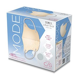 [Looks Great] 3D Mask Mode, Cream/Gray