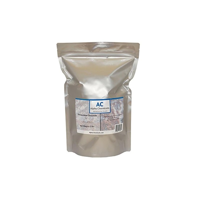 Potassium Chloride - KCl - 5 Pounds