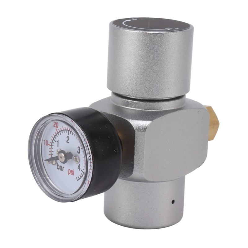 Water Pressure Reducing Valve 0‑60PSI Stainless Steel Pressure Regulator Multifunctional