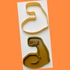 EverythingForCakes Gym Themed Cookie Cutter Set of 3