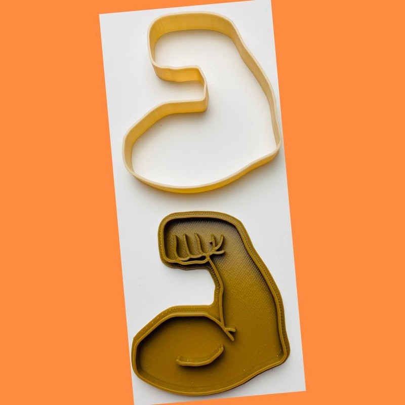 EverythingForCakes Gym Themed Cookie Cutter Set of 3