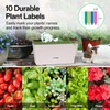 VIVOSUN Self-Watering Planters, 6-Pack 10.5 Inch Compact Rectangular Window Herb