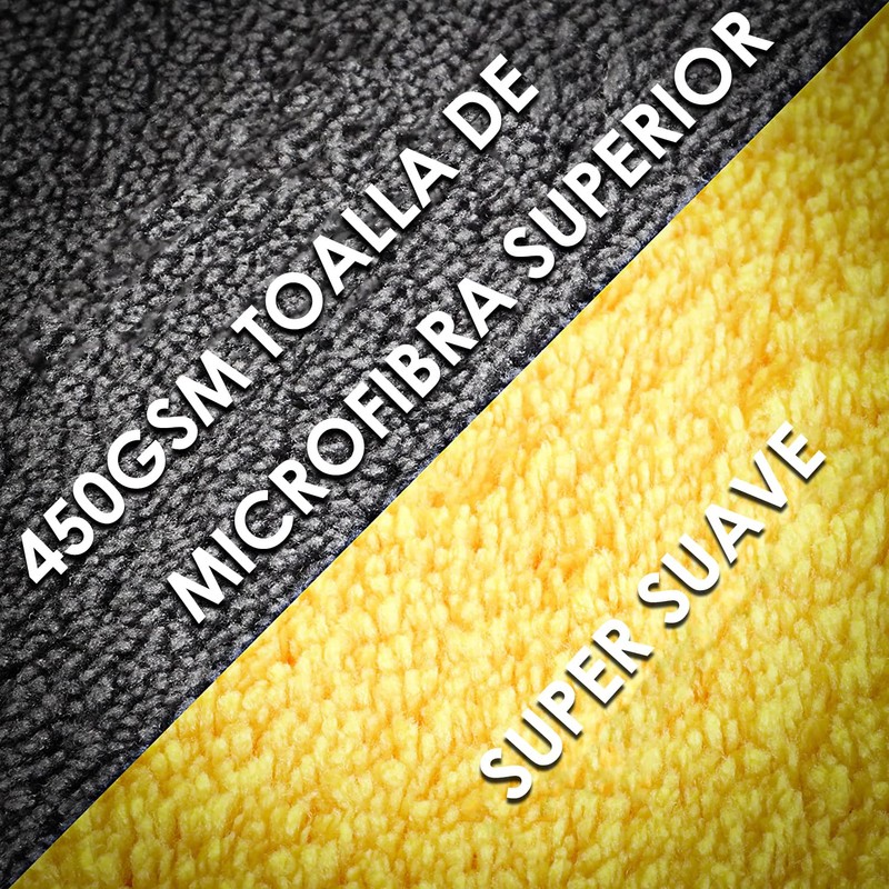 Uplayteck Toallas de Limpieza de Microfibra - 5 Piezas (30