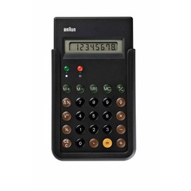 [ブラウン]BRAUN 電卓 復刻モデル BNE001BK 【正規輸入品】