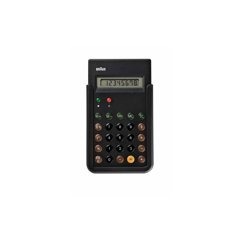 [ブラウン]BRAUN 電卓 復刻モデル BNE001BK 【正規輸入品】