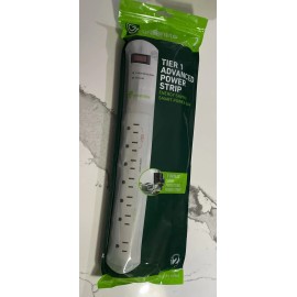 Greenlite Tier 1 Advanced 7 Outlet Surge Protecting Power Strip.