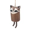 Rustic Hanging Animal Wind Chimes Resin Hand Made Natural Garden