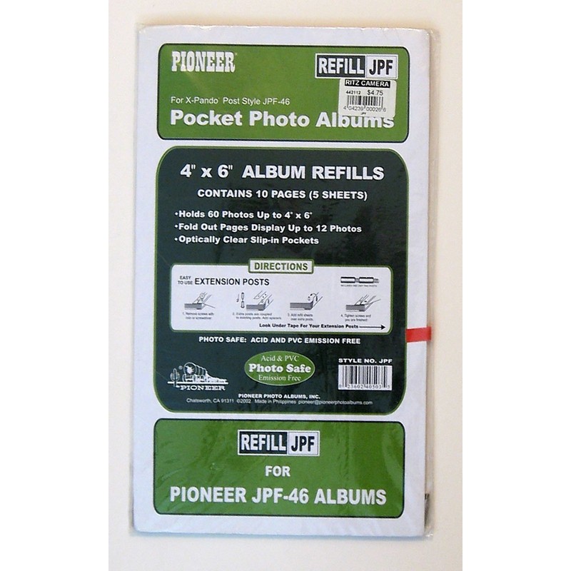 60 PHOTO REFILL FOR JPF46 - REFILL - Photo Album
