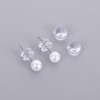 Silicone Earring Backs, Clear Earring Backings, 20PCS Soft Earring Stoppers,