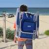 Rio Beach Kid's 5-Position Lay Flat Backpack Folding Beach Chair,
