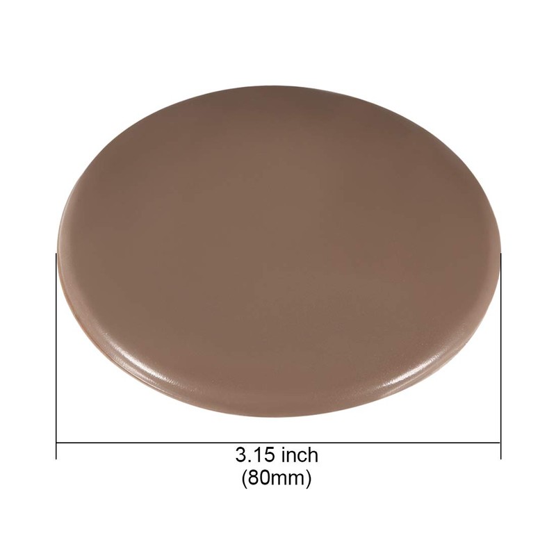 uxcell 80mm Wall Protectors Self Adhesive Door Handle Bumper Guard