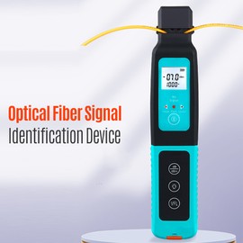 Optical Fiber Signal Identification Device with 10mw Red Light Source LED Light 3 Signal Frequencies Direction Indication