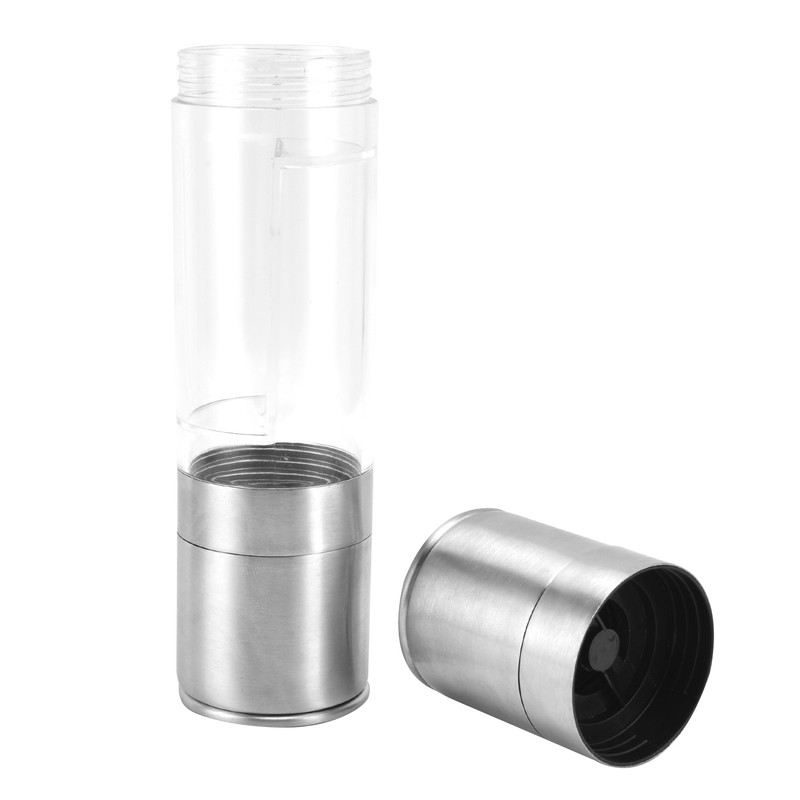 2 in 1 Manual Grinder Stainless Steel Hand Garlic Pepper