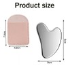 Gua Sha,Gua Sha Massage Tool,Premium Stainless Steel Gua Sha Stone