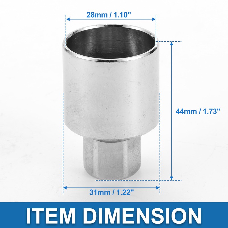 A ABSOPRO Wheel Lock Lugnut Type J Anti-theft Screw Nut