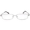 Fuisetaea Metal Frame Nearsighted Myopia Glasses -2.50 Titanium Alloy Distance