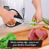 iBayam All Purpose Kitchen Scissors, Kitchen Shears with Protective Sheath