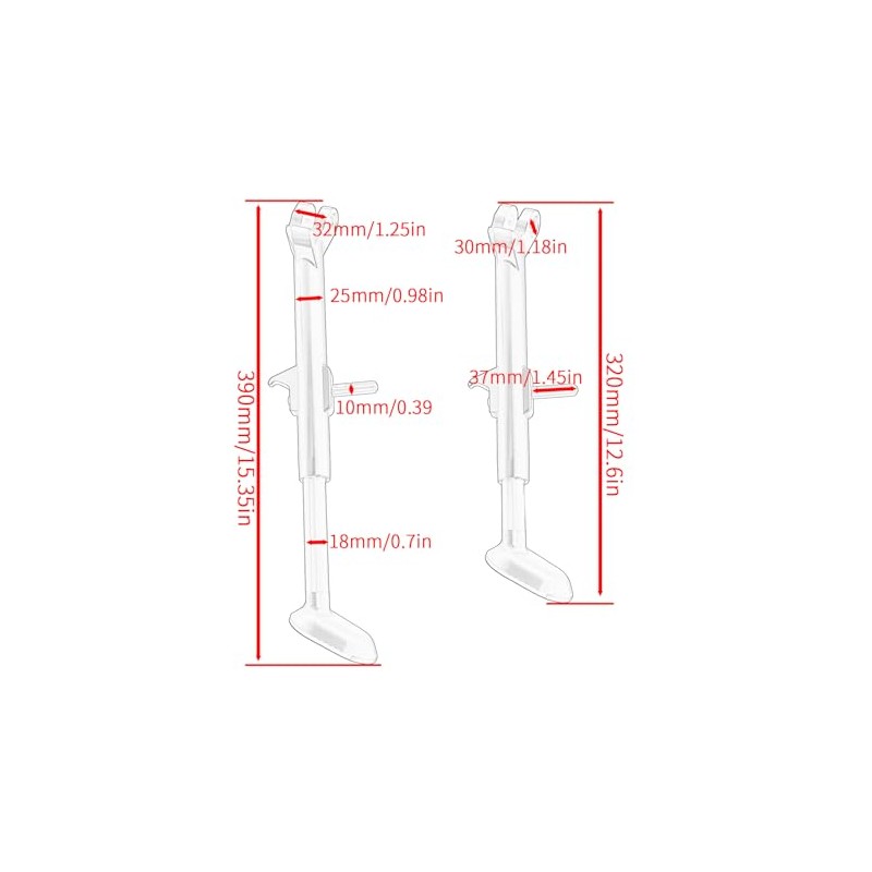 Motorcycle Stand Side Stand for Tenere 700 XTZ700 2025 2026