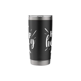 Hip Hip Hooray - Get Well Hip Replacement Surgery Recovery Stainless Steel Insulated Tumbler