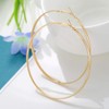 Lzz Extra Large Fluffy Puffy 4.5 Inch Gold Tone Basketball