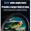 Split-Screen Live Streaming Fish Finder, Connect Wirelessly to Your Mobile