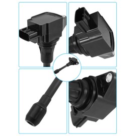 TAUTOY Set Of 4 UF719 Ignition Coil Pack For Suzuki Equator 2.5L 2009-2012,For Nissan Frontier 2.5L 2005-2017,Versa Note 1.6L 2014-2019,Versa 1.6L 2013-2019, Replace # U5139 224485RB0A