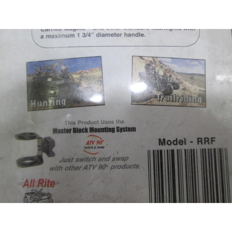 ALL RITE PACK RACK - ATV SIDEbySIDE JEEP STEEL +RUBBER