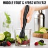Cocktail Muddler for Fruit & Herb Mixing – Non-Slip PP