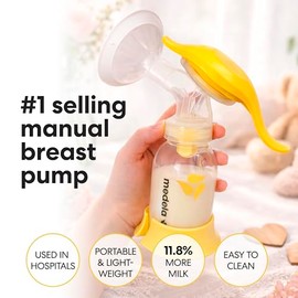 Medela | Extractor de Leche Manual Harmony Flex | Sacaleches Manual | Tiraleches | Contiene: 1 extractor de leche