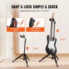 Tripod Guitar Stand,33 lbs Load Capacity, Floor-Standing Foldable Guitar Stand
