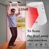 Dog Barking Alarm Motion Detector,Pir Wireless Human Body Walking Sensor