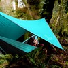 Wise Owl Outfitters Rain Tarp; Light Blue